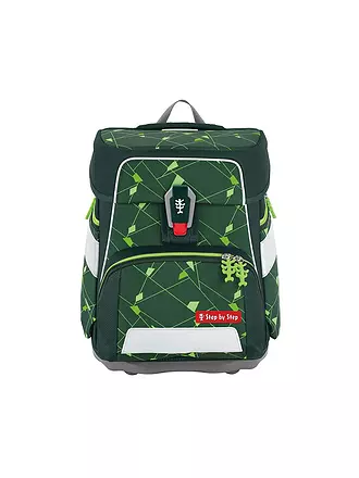 STEP BY STEP | Set de mochila escolar de 5 piezas SPACE Shine Butterfly Night Ina | grün